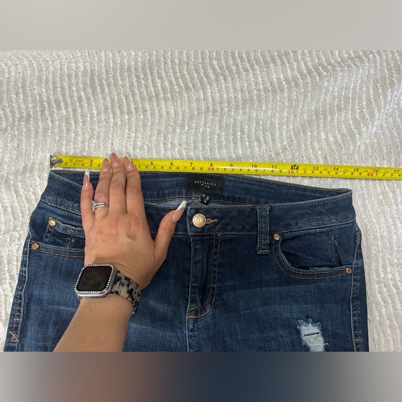 Jeans Bundle Size 9 / 29 Celebrity Pink Skinny Raw Hem Light & Medium Wash - Picture 6 of 15